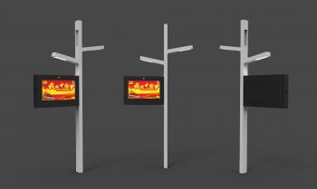 戶外廣告機適合哪些場景投放？